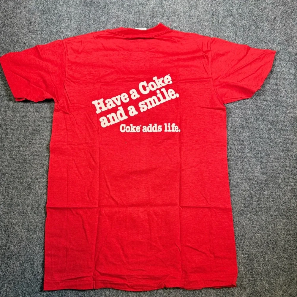 1970s Hebrew Coca-Cola Double-Sided Shirt Sport-T Stedman Single Stitch New